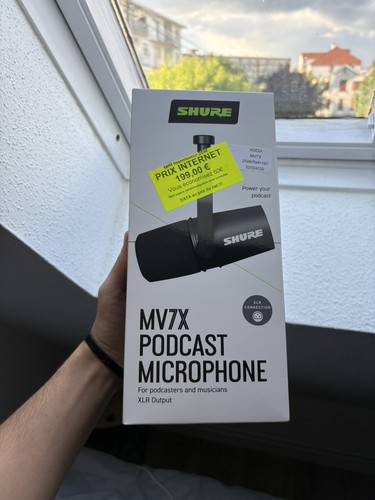 Shure mv7 usb - usb, studio
