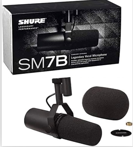 Shure sm7b microphone voix - microphone,  voix