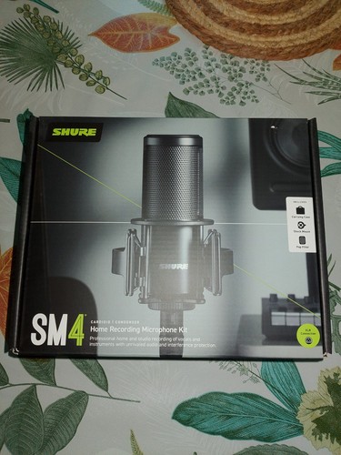 Micro shure sm4 - shure, home